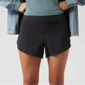 Athleta Run with it 3.5 shorts Black